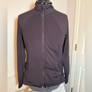 TANGERINE Women’s Full-Zip Active Jacket, Size Large, Deep Purple